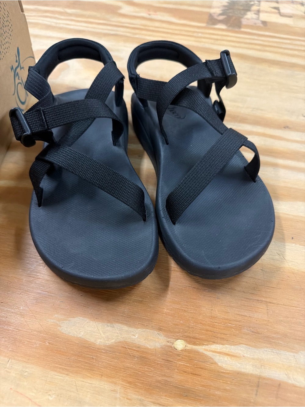 Chaco Black Sandal with black straps